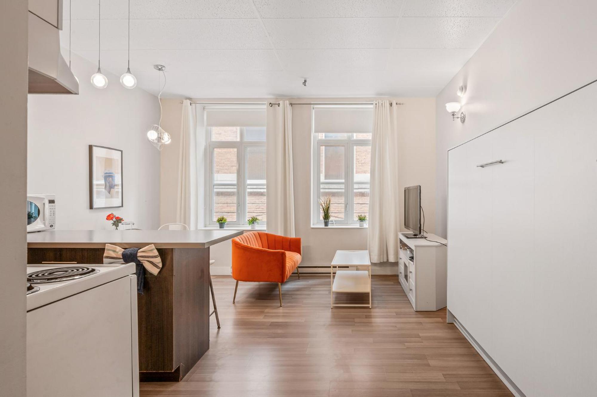 Loft Urbain Au Centre-ville De Quebec/st-joseph Appartement *