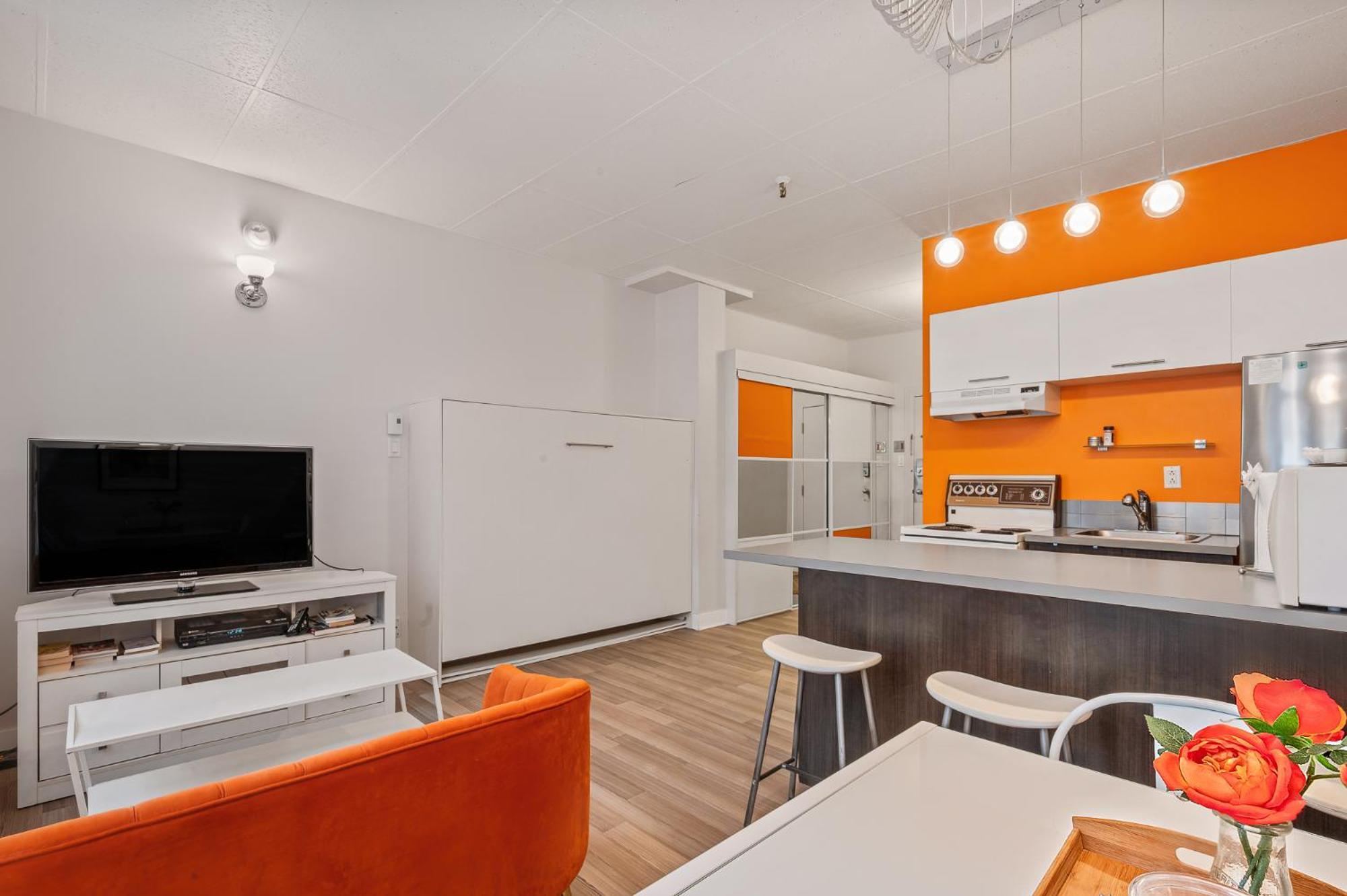 Loft Urbain Au Centre-ville De Quebec/st-joseph Appartement *