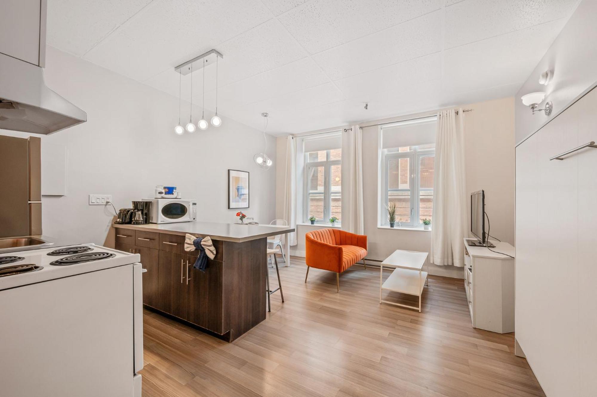 Loft Urbain Au Centre-ville De Quebec/st-joseph Appartement